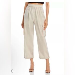 Aqua Women’s Drawstring Hem Cargo Pants - Exclusive NWT SIZE S $68